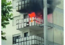 Incendio en edificio céntrico: susto, evacuados y la causa que pudo haber generado el fuego