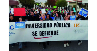En Río Tercero se marchó en reclamo de mayor presupuesto universitario, con importante presencia gremial