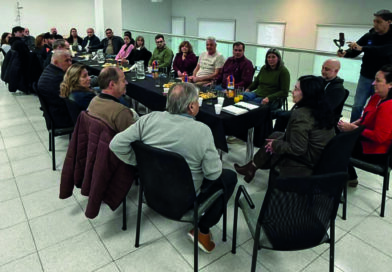 La comisión de asociados del Banco Credicoop entregó ayudas a clubes de la ciudad