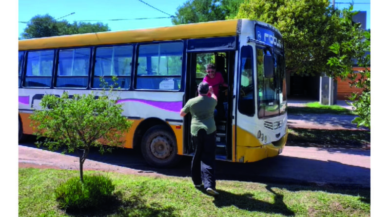 La empresa Río Bus mantiene el servicio con gratuidad para personas con discapacidad