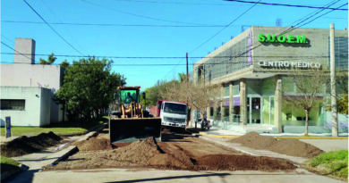 El Municipio inició la pavimentación de nueve cuadras en barrio Cabero