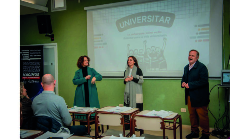 La UNRT presentó Universitar, una propuesta que vincula a estudiantes secundarios con la Universidad