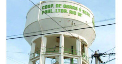El tanque del agua, icónica construcción de la ciudad, será reparado a nuevo