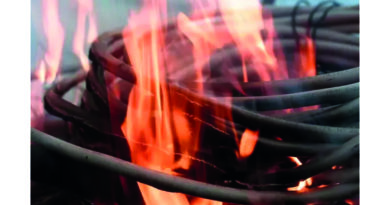 Riotercerenses se fueron lejos a quemar cables, igual los descubrieron