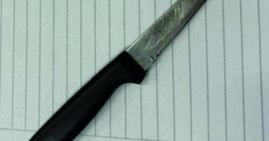 Estudiante de la ciudad exhibió un arma blanca en su escuela cuando peleaba con un compañero