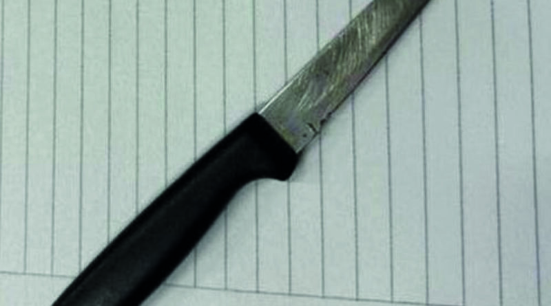 Estudiante de la ciudad exhibió un arma blanca en su escuela cuando peleaba con un compañero