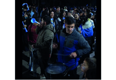 Argentina-Inglaterra: en la ciudad se diagramó un operativo recargado por si se gana o por si se pierde