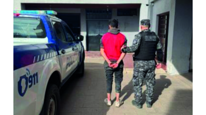 Detienen a joven de 27 años, de barrio Monte Grande, acusado de robo, daños, lesiones y amenazas