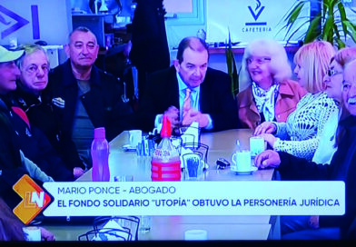 Mario Ponce creó la asociación civil Utopía, que destinará dinero de las indemnizaciones a objetivos sociales