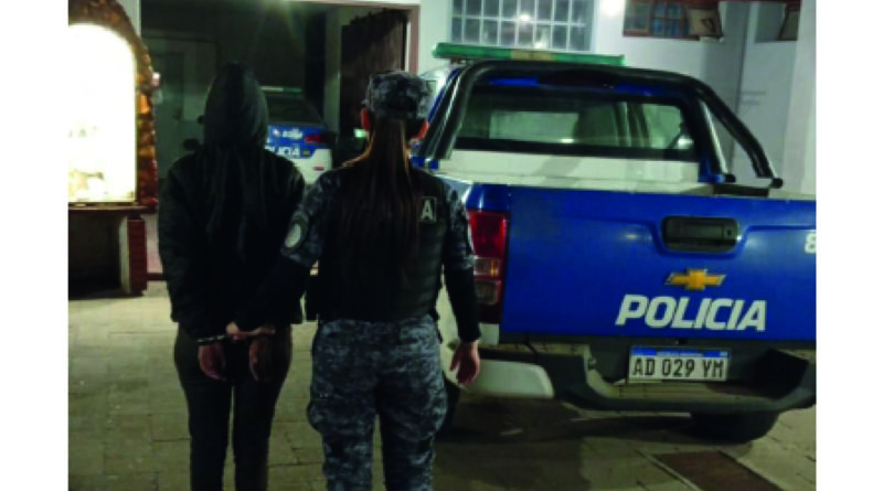 Una joven de 28 años quedó detenida por herir con arma blanca a su expareja