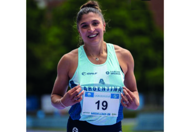 Noelia Martínez ganó la medalla de bronce en el nacional de atletismo y clasificó a los Odesur