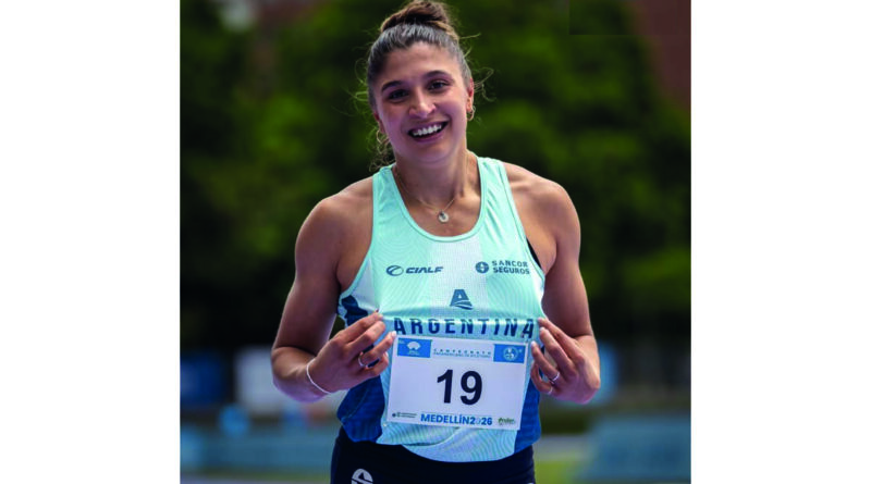 Noelia Martínez ganó la medalla de bronce en el nacional de atletismo y clasificó a los Odesur