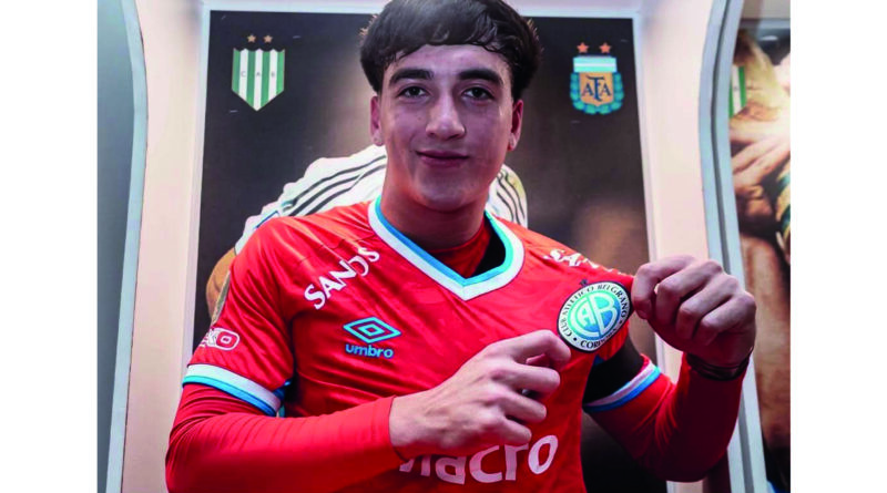 Fútbol: el riotercerense Agustín Bono debutó en la primera división de AFA jugando para Belgrano