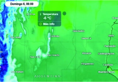 El tiempo: ingresa un frente frío del sur y baja fuerte la temperatura este fin de semana