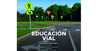El Municipio invita a nuevo curso de educación vial, este martes y el jueves en barrio El Libertador