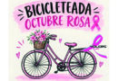 Volcec invitó este sábado 3 a su bicicleteada para sensibilizar sobre la prevención del cáncer de mama