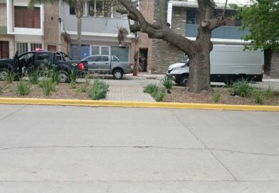 Sucede ahora: operativo antinarcotráfico en Av. San Martín, entre Alsina y Deán Funes