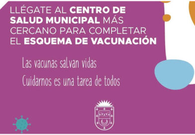 El Municipio recordó completar el esquema de vacunas en niños de 5 y 11 años: cuáles se deben colocar