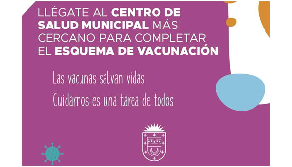 El Municipio recordó completar el esquema de vacunas en niños de 5 y 11 años: cuáles se deben colocar