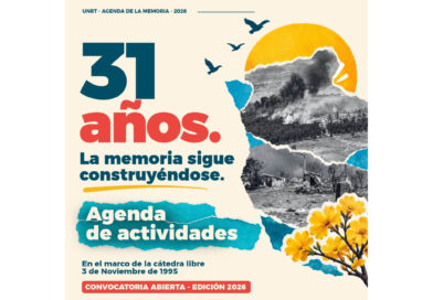 La UNRT invita a participar de su agenda de memoria, cultura y reflexión colectiva a 31 años del 3N